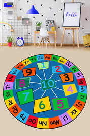 Conceptum Alfombra Lodra Multicolor de 100 cm